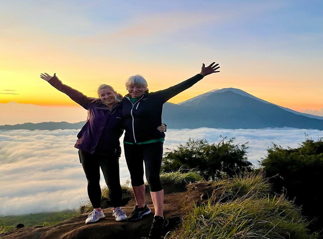 Mount Batur sunrise view