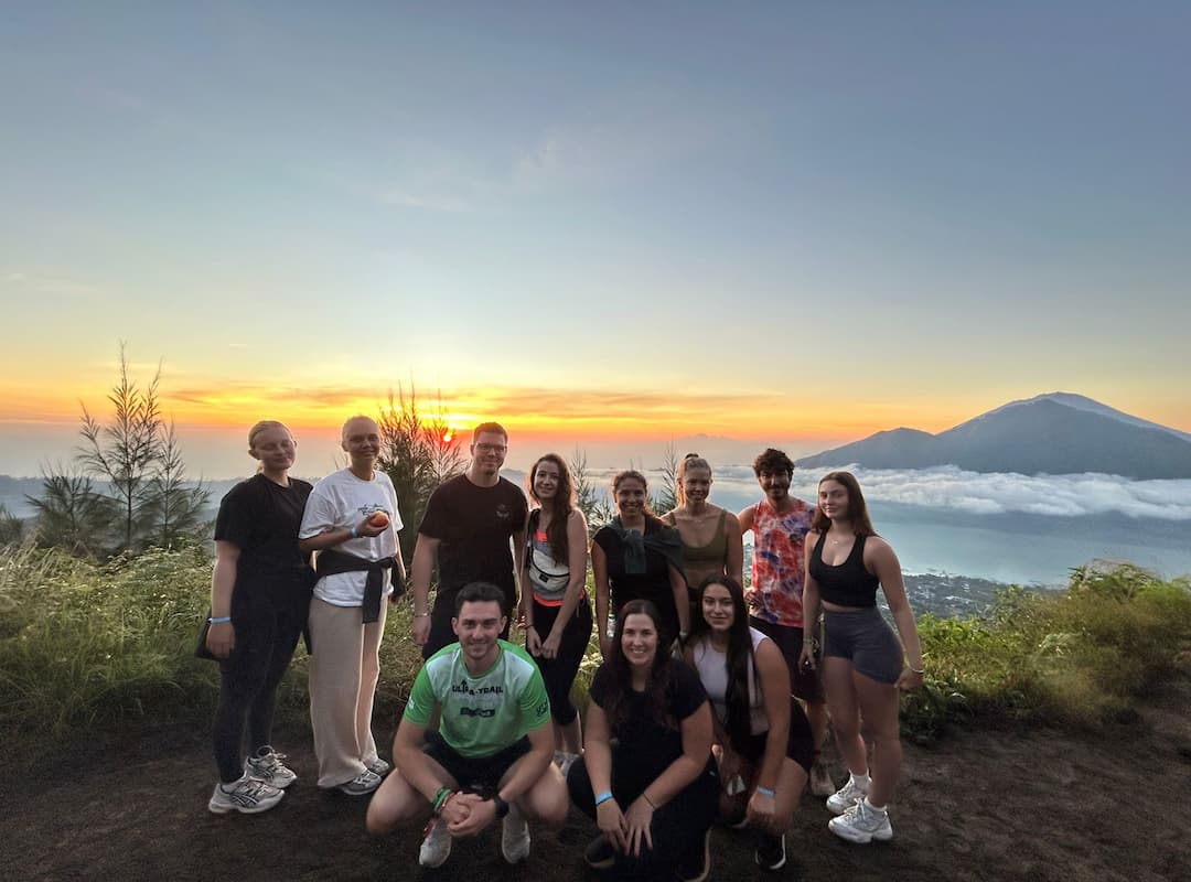 Hiking Mount Batur trekking