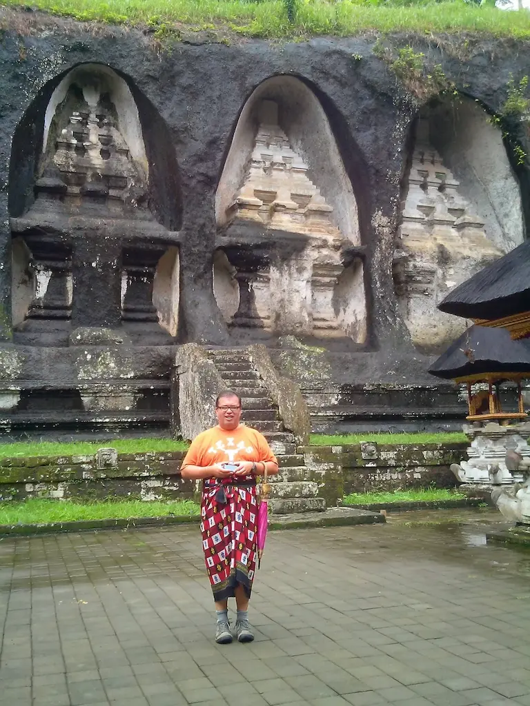 Ubud day trip visiting Gunung Kawi Temple with private driver