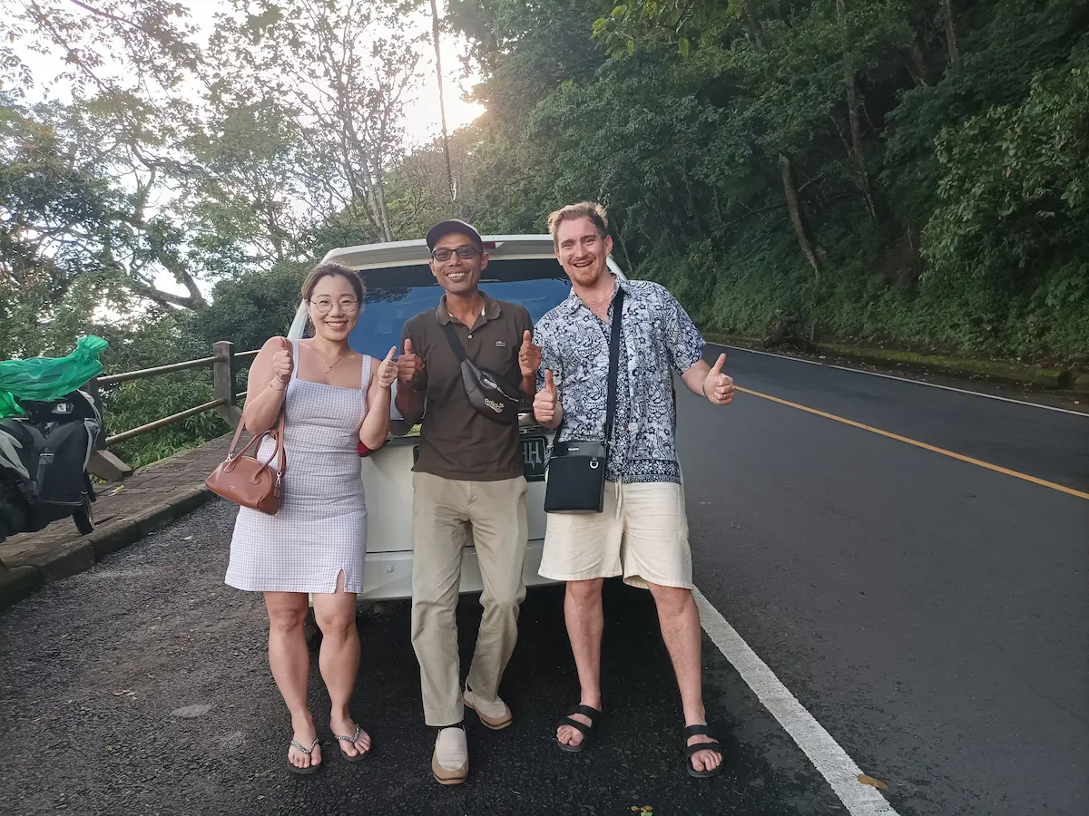 Ubud to Jatiluwih private taxi MedyTrips